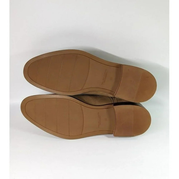 The Men's Store Men's Lace Up Cap Toe Dress Shoes Tan Suede Size 11 MSRP $195 - Picture 6 of 7